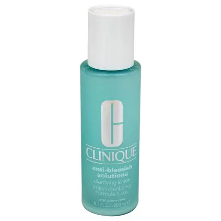 Clinique Anti-Blemish Solutions Clarifying Lotion 200ml - Exfoliating Toner for Acne-Prone Skin