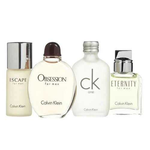 Calvin Klein Miniature Gift Set Eternity EDT + Obsession EDT + CK One EDT + Escape EDT