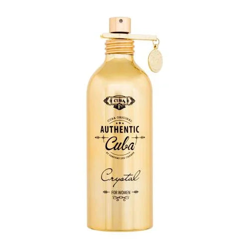 Cuba Authentic Crystal Eau de Parfum 100ml Spray for Women