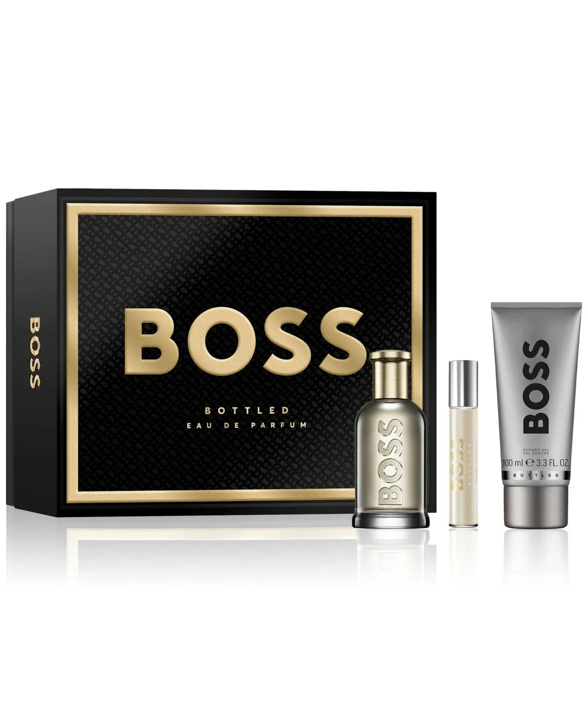 Hugo Boss Boss Bottled Eau de Parfum Gift Set 100ml EDP + Shower Gel + 10ml EDP