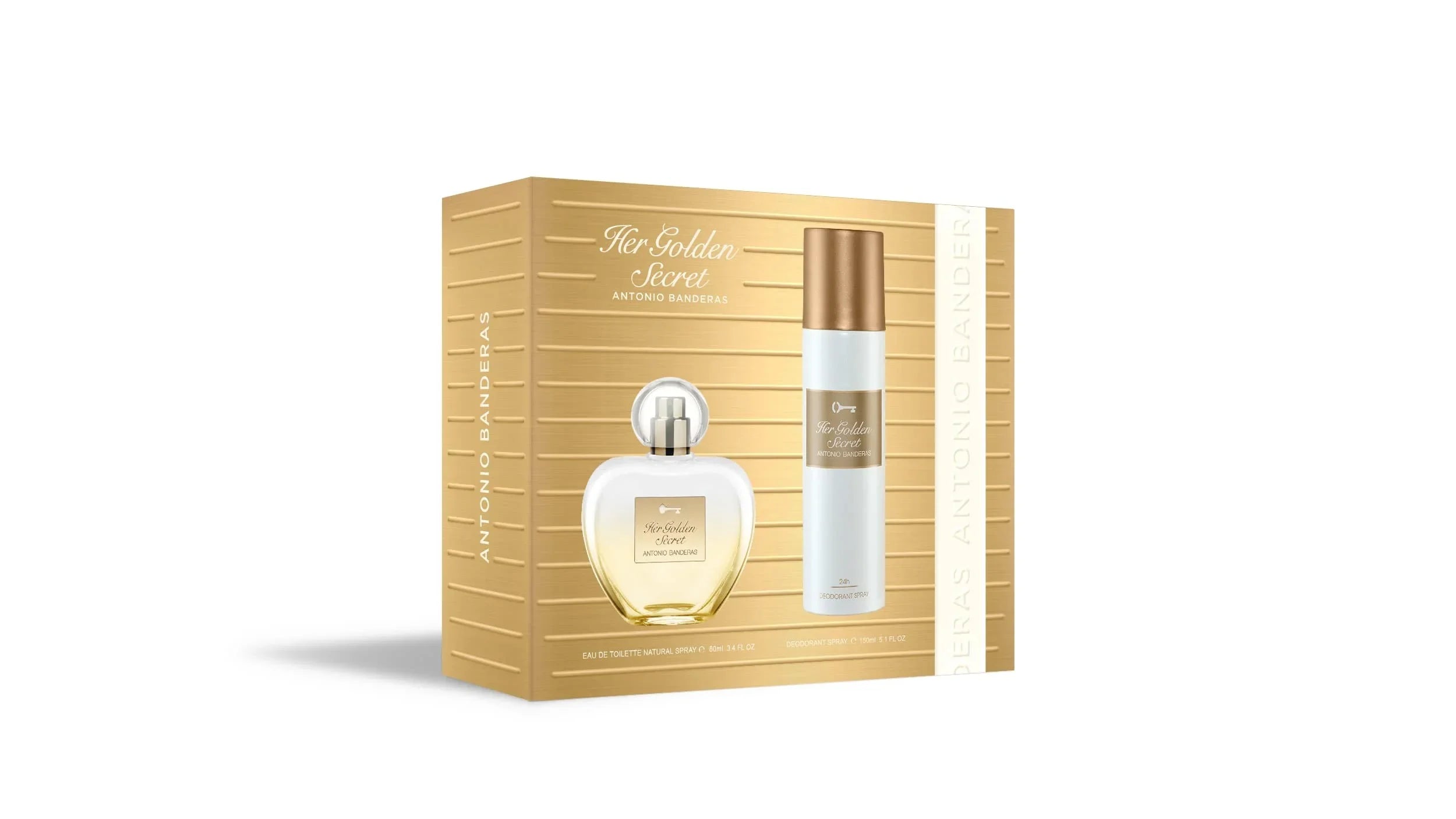 Antonio Banderas Antonio Banderas Her Golden Secret Gift Set EDT + Deodorant Spray