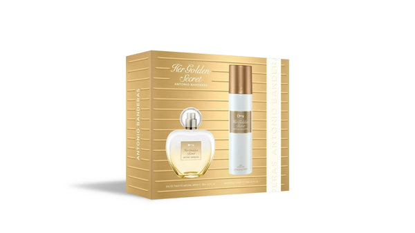 Antonio Banderas Antonio Banderas Her Golden Secret Gift Set EDT + Deodorant Spray