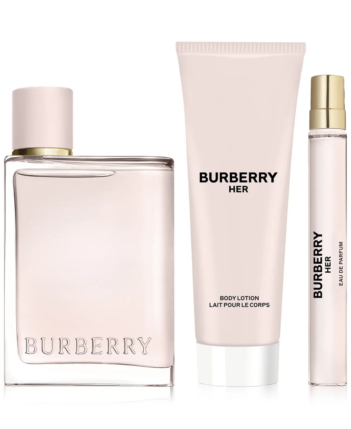 Burberry Her Gift Set 100ml EDP + 75ml Body Lotion + 10ml EDP