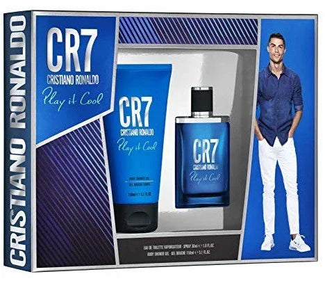 Cristiano Ronaldo CR7 Play It Cool Gift Set EDT Spray + Shower Gel