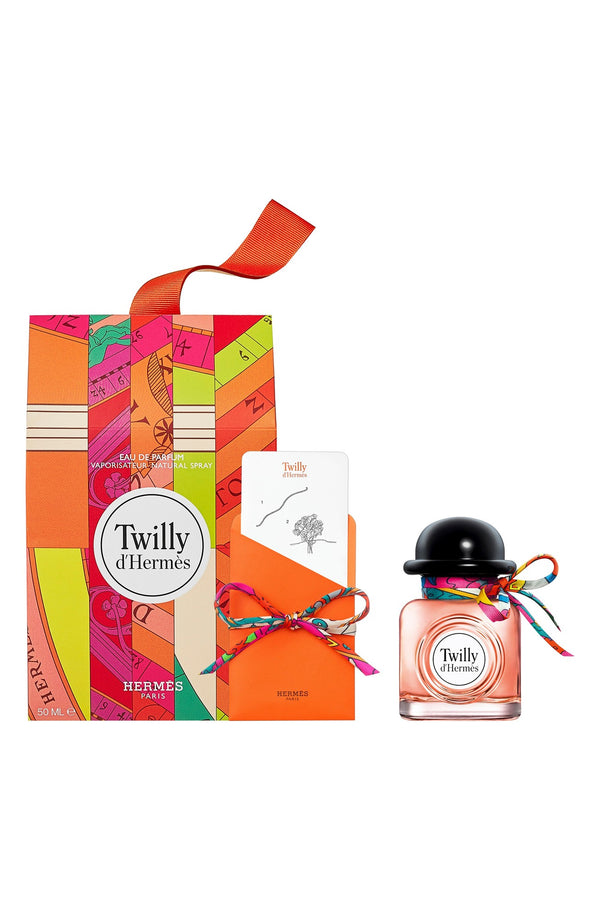 Hermès Twilly d'Hermès Gift Set 50ml EDP + Knotting Card + Silk-Tie Ribbon