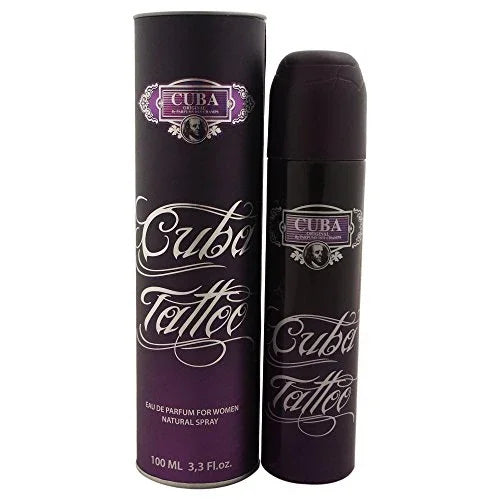 Cuba Tattoo Eau de Parfum 100ml Spray for Women