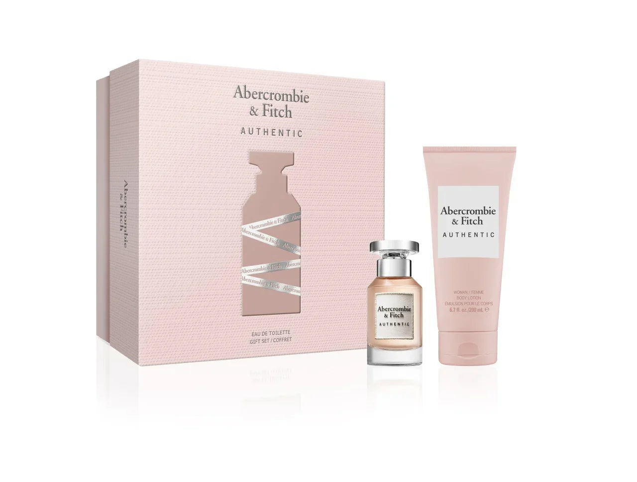 Abercrombie & Fitch Abercrombie & Fitch Authentic Woman Gift Set EDP + Body Lotion