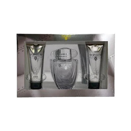 Top Gun Chevron Gift Set 100ml EDT + 100ml Shower Gel + 100ml Aftershave Balm