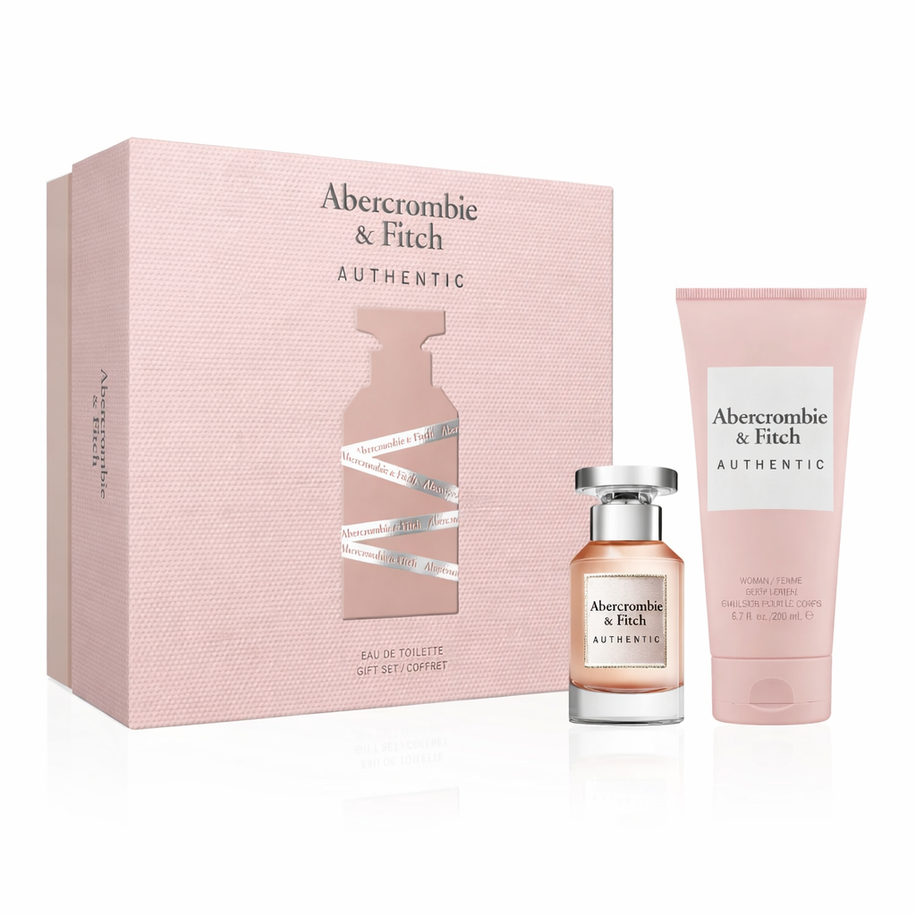 Abercrombie & Fitch Authentic Woman Gift Set EDP + Body Lotion