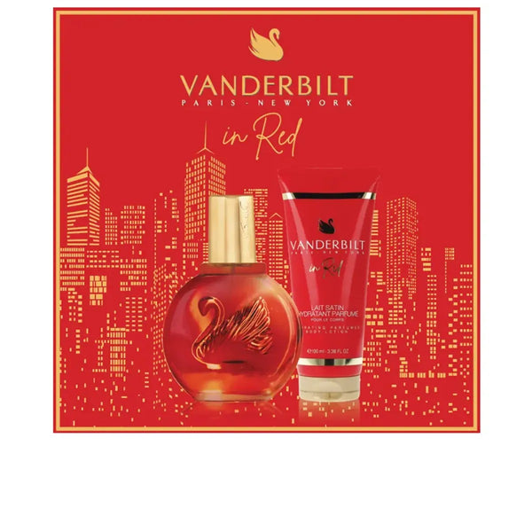 Gloria Vanderbilt In Red Gift Set – EDT & Body Lotion